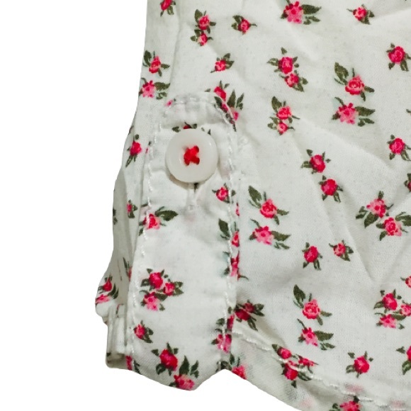 T.N.L White Floral Top - Picture 6 of 10